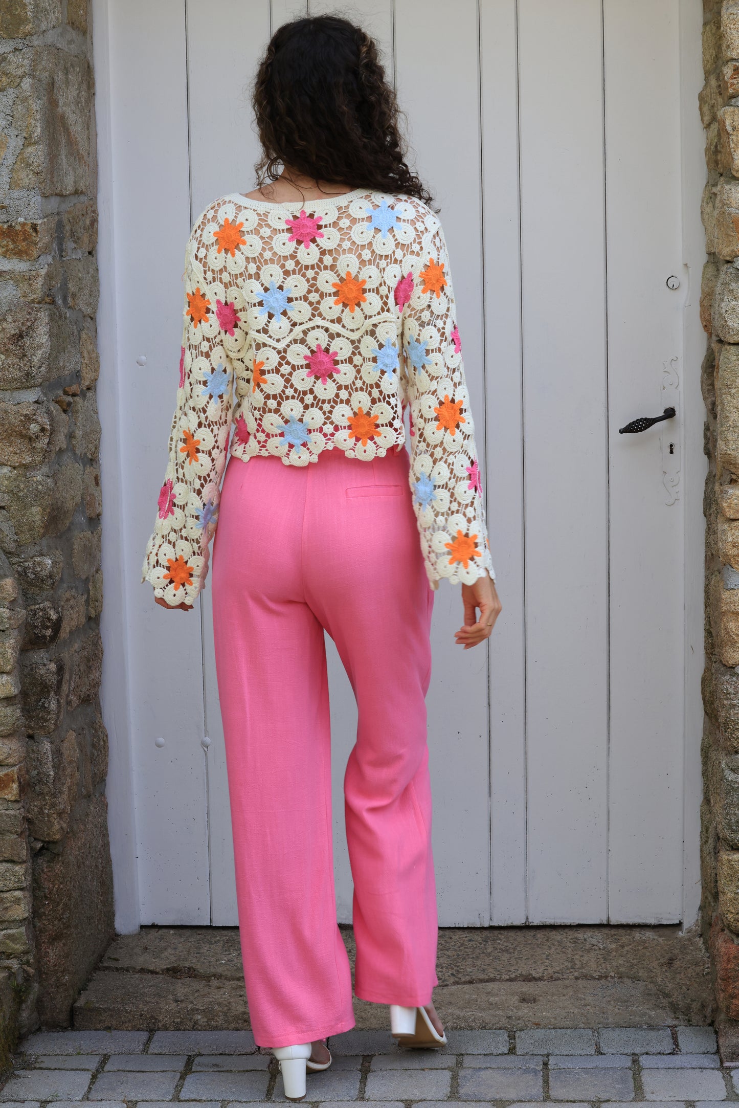 Pantalon Sofia - confort fuchsia