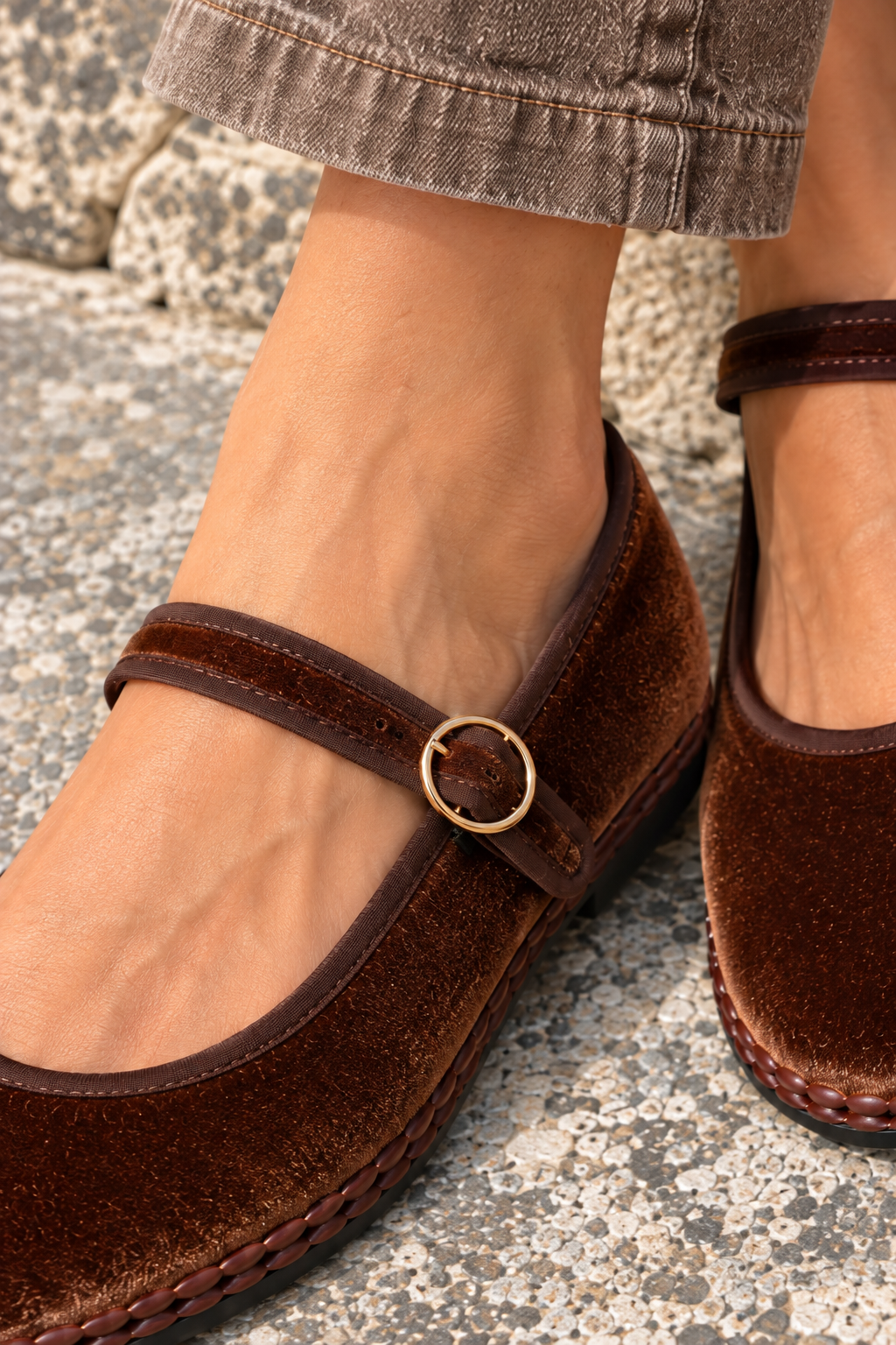 Ballerines Mérédith - Choco