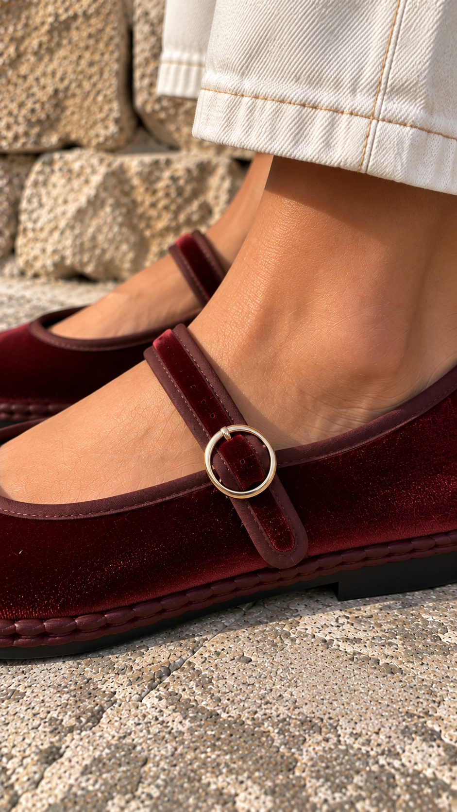 Ballerines Mérédith - Bordeaux