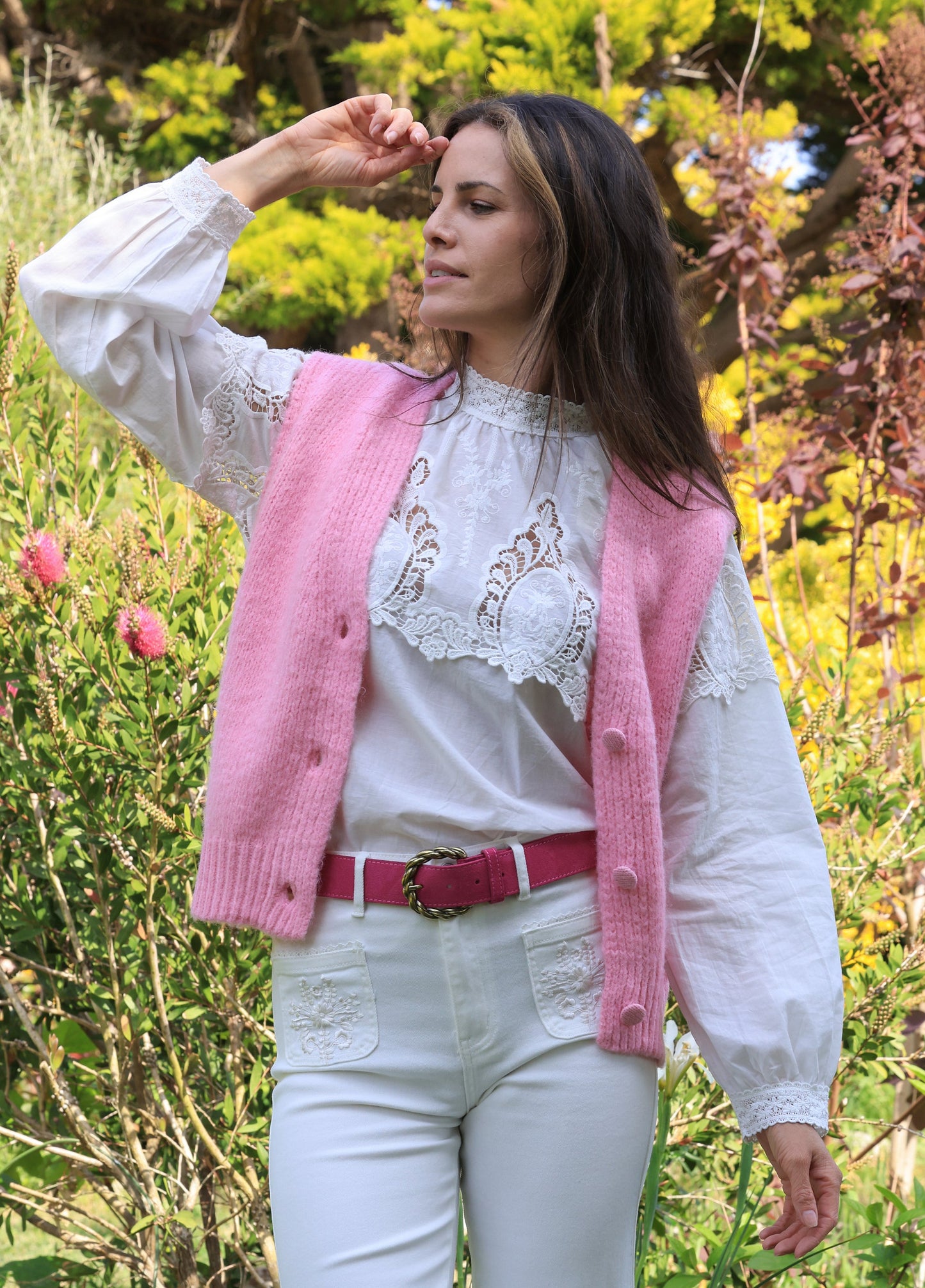 Gilet Romane - maille malabar
