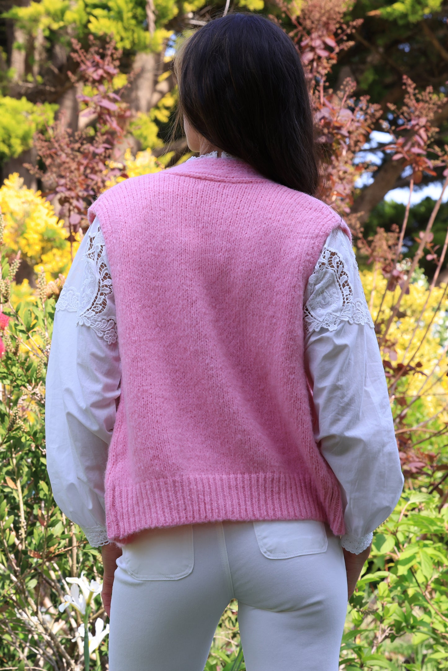 Gilet Romane - maille malabar