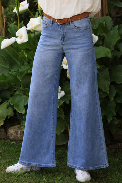 Jean Bérénice - wide leg bleu
