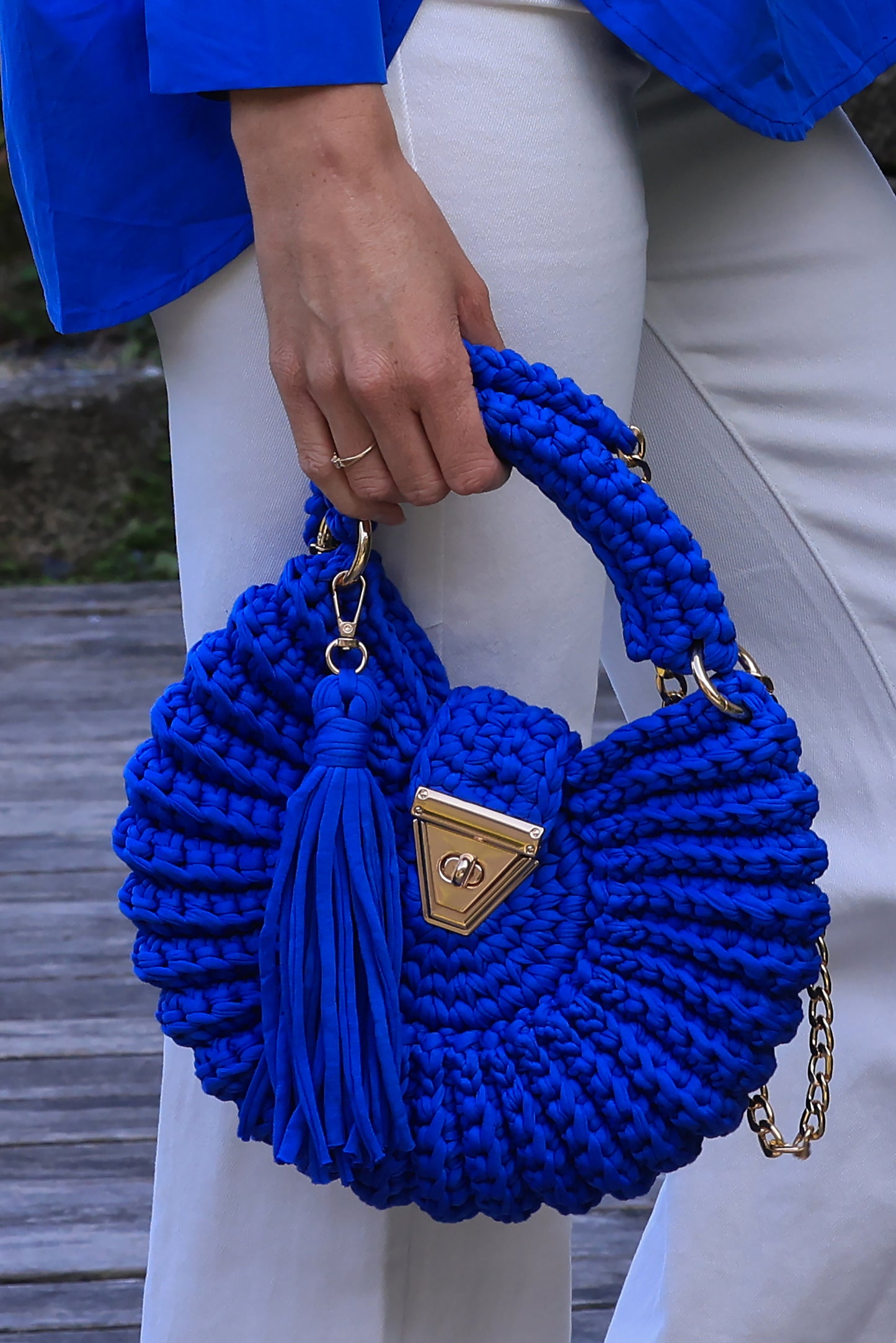 sac Amaya - intense bleu roi