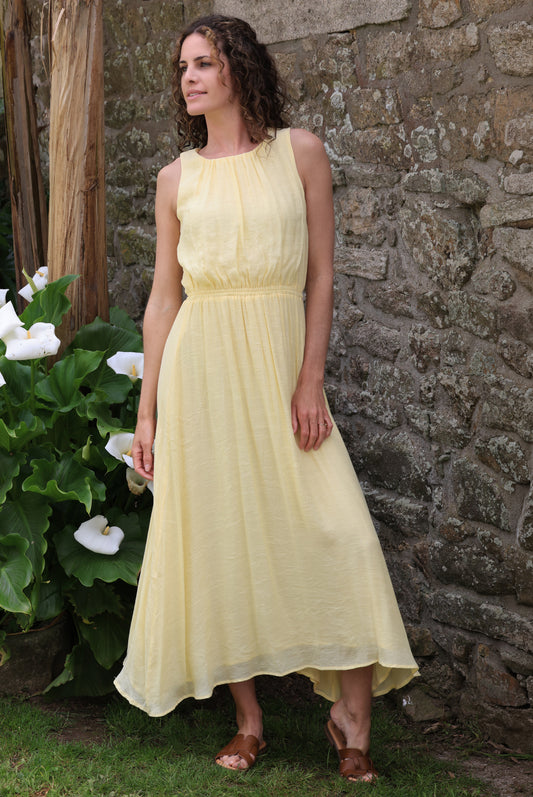 Robe Margaux - jaune solaire