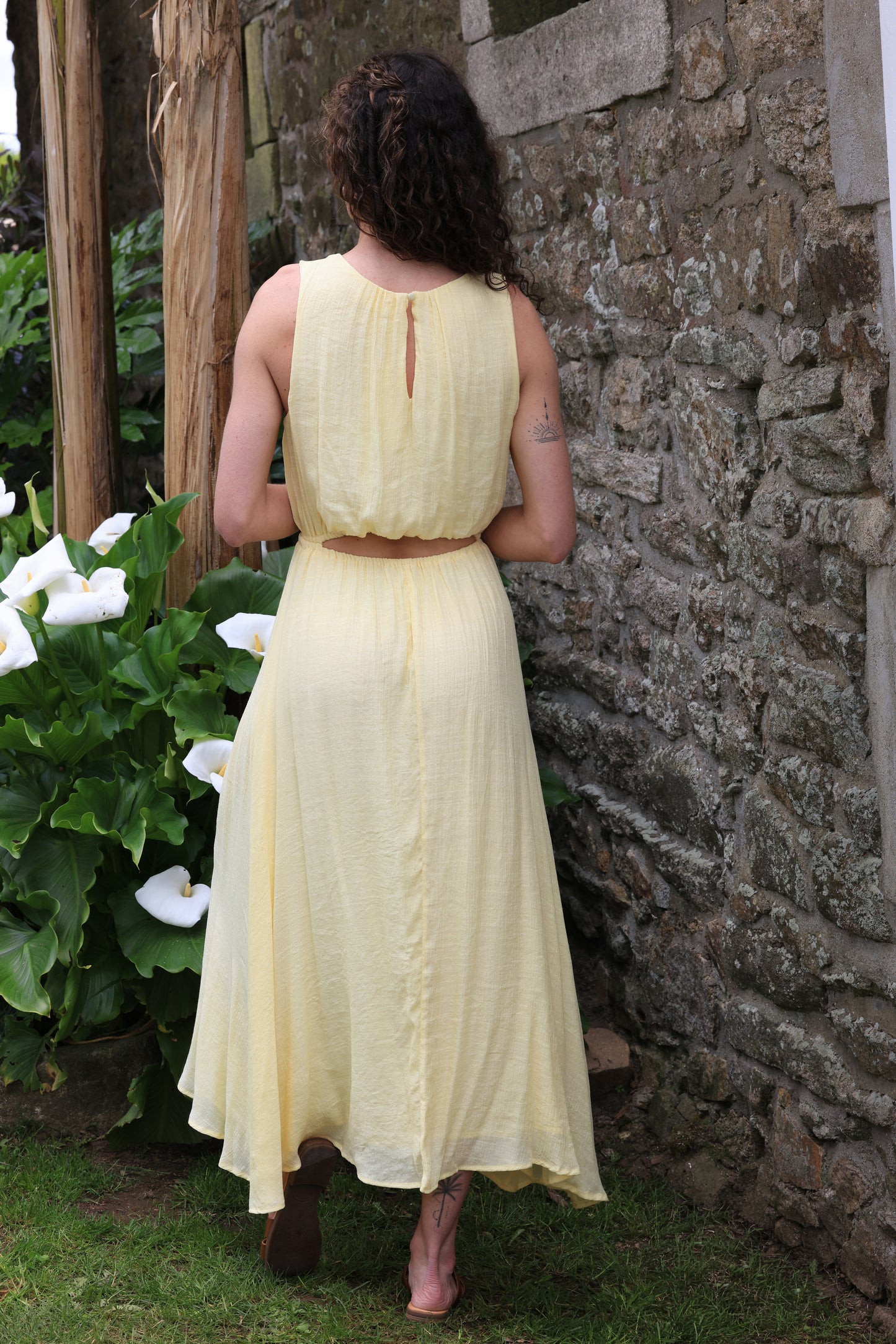 Robe Margaux - jaune solaire