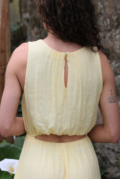 Robe Margaux - jaune solaire