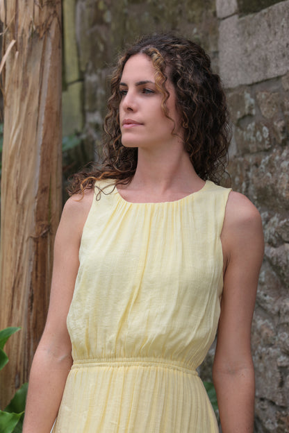 Robe Margaux - jaune solaire