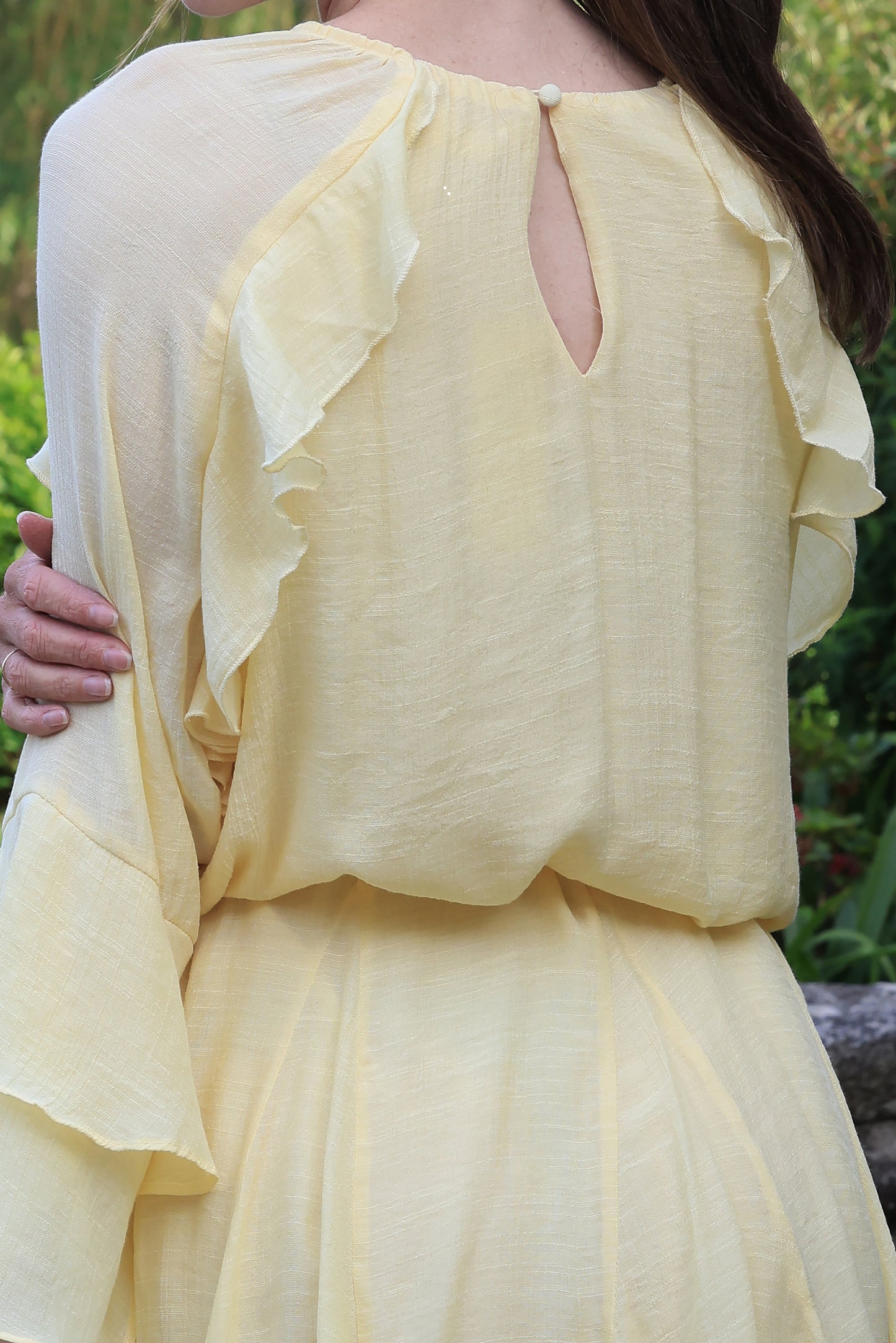 Robe Isaure - jaune ensoleillé