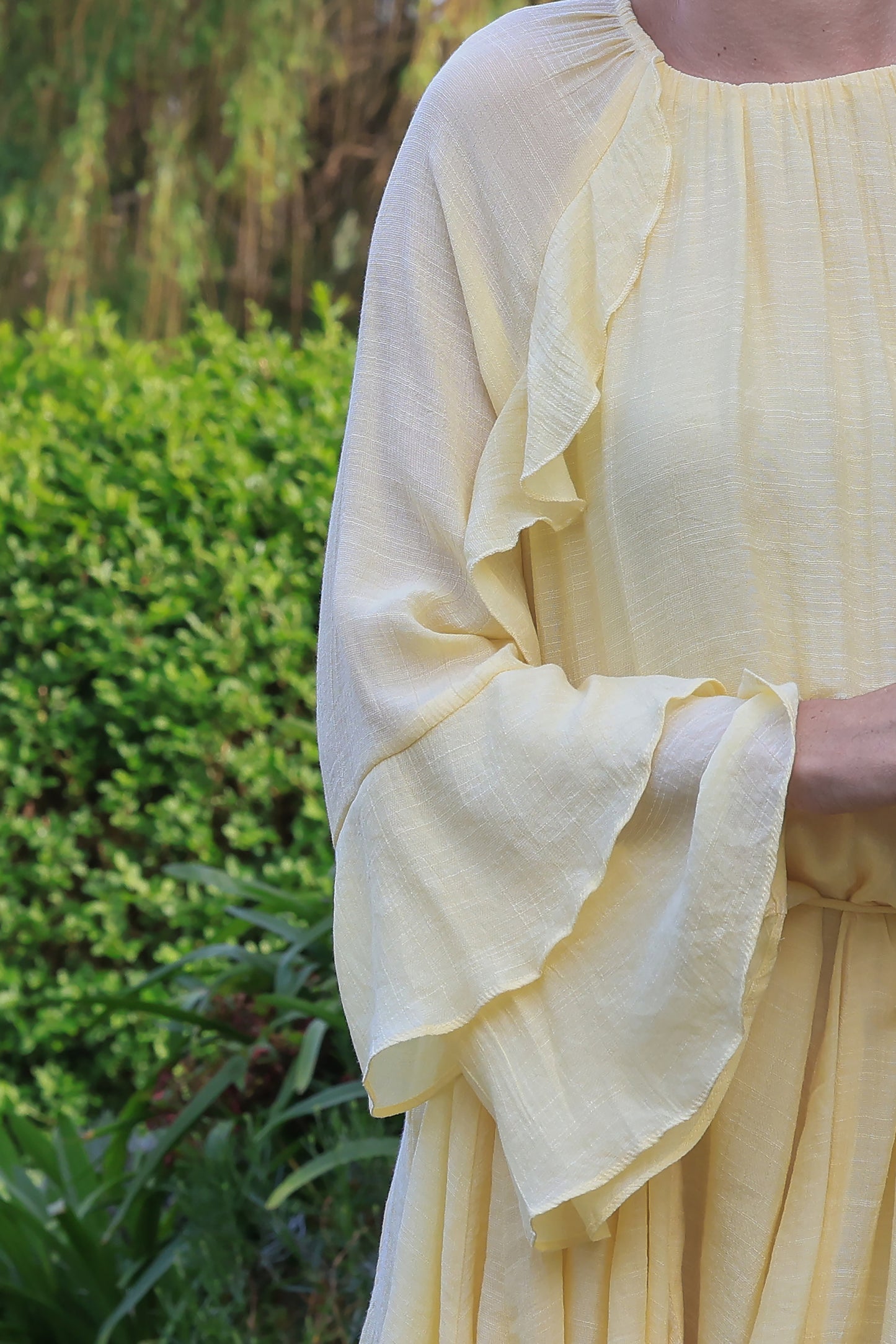 Robe Isaure - jaune ensoleillé