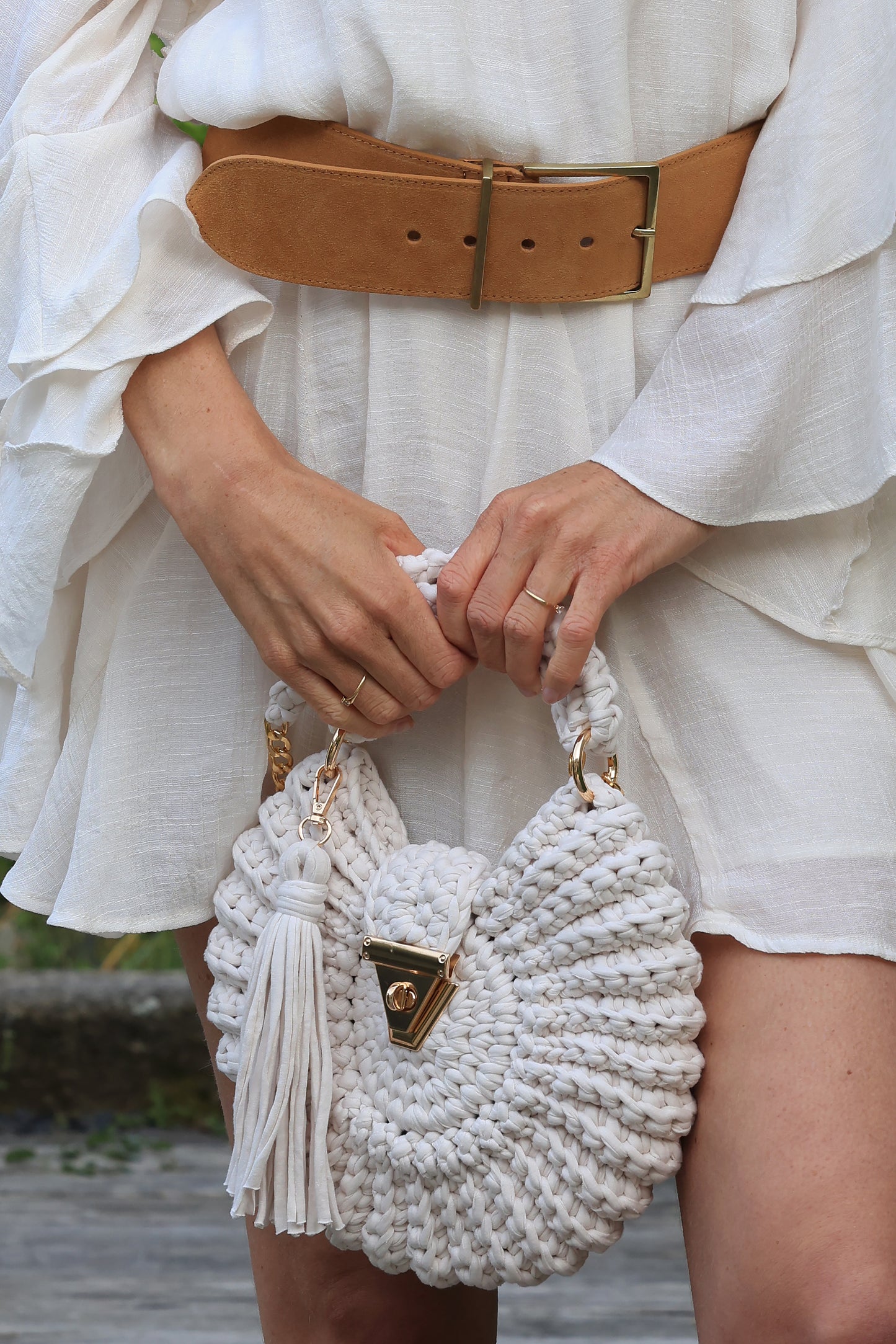 sac Amaya - douceur perle