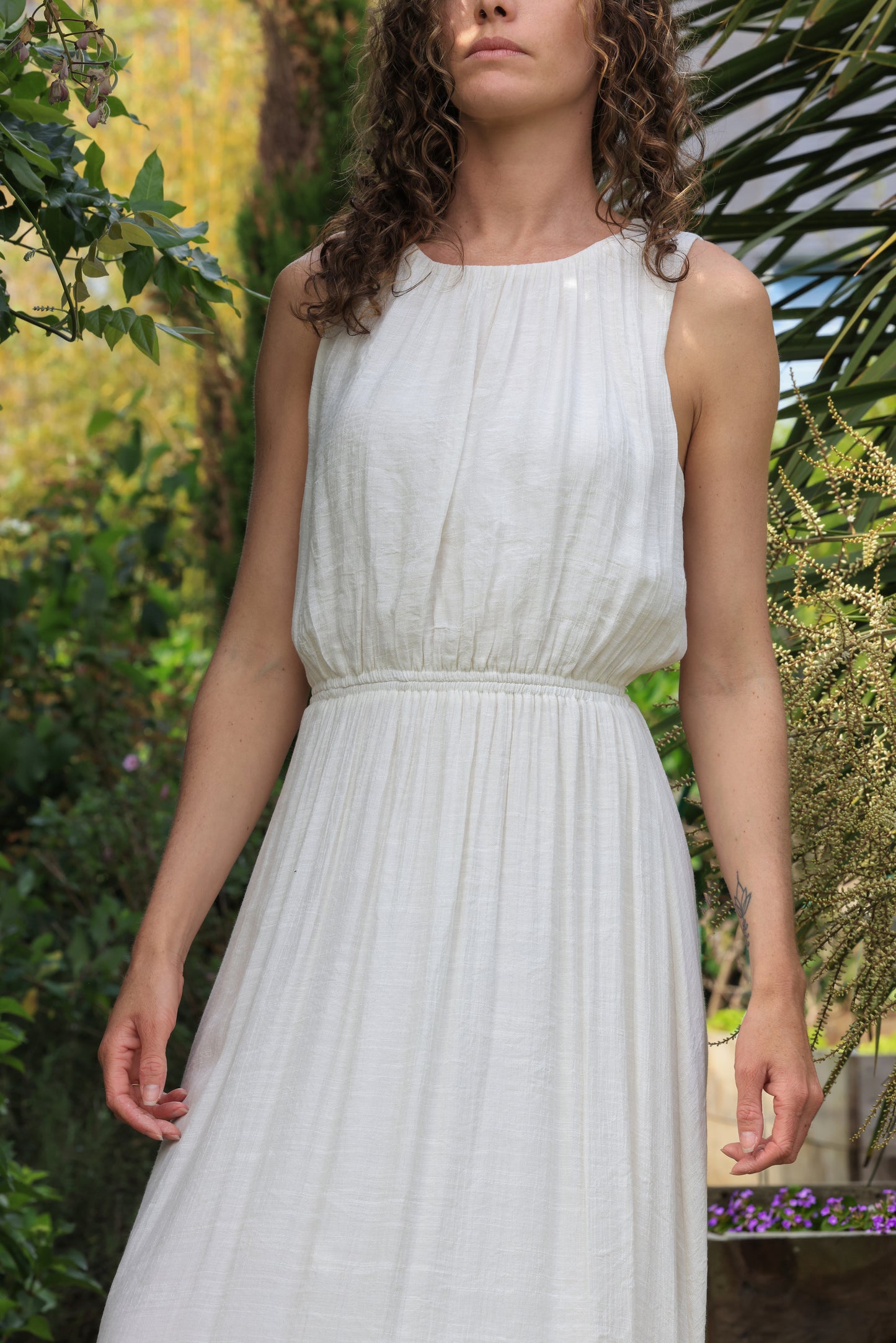 Robe Margaux - simplicité ivoire