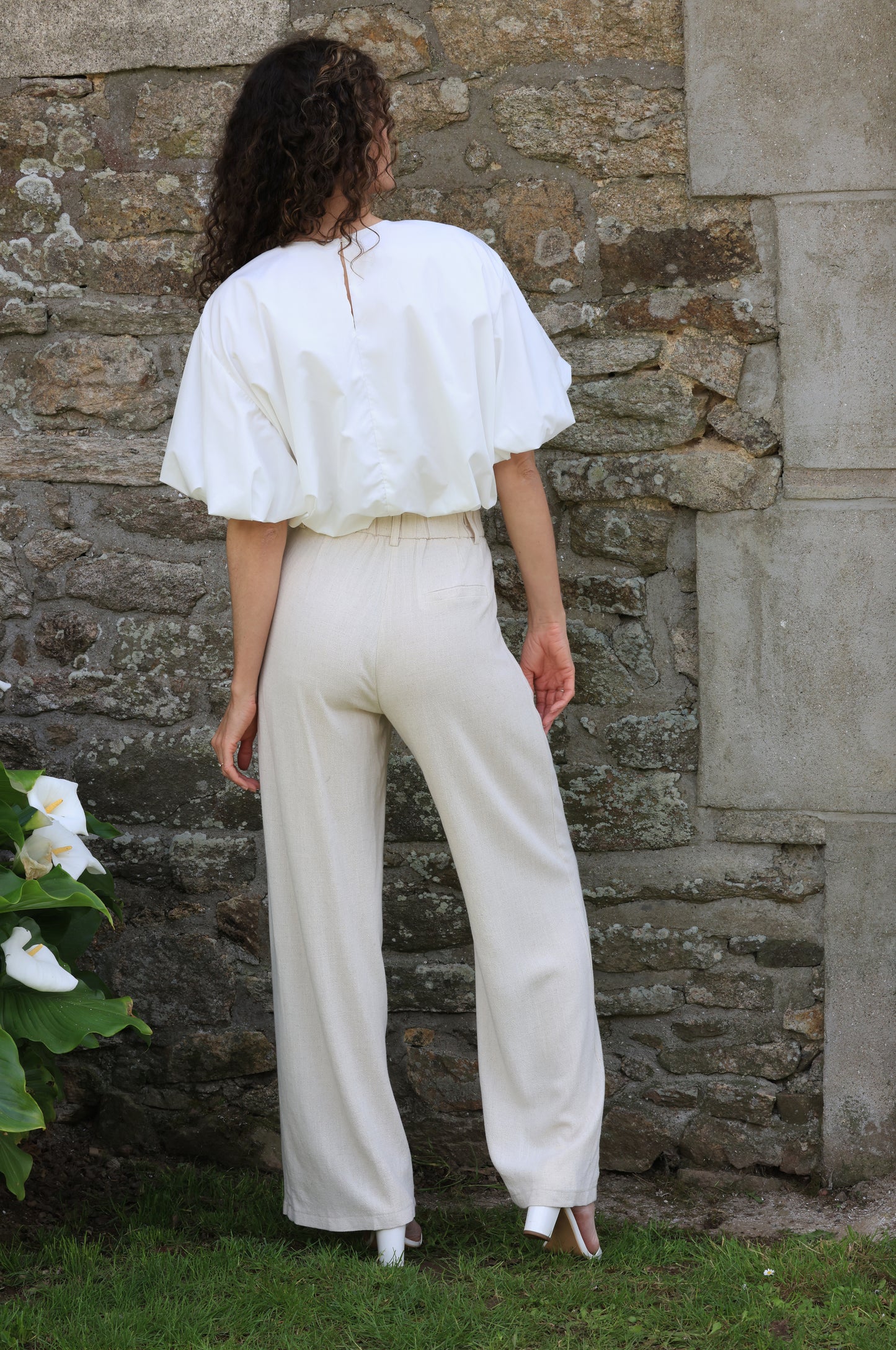 Pantalon Sofia - confort ivoire
