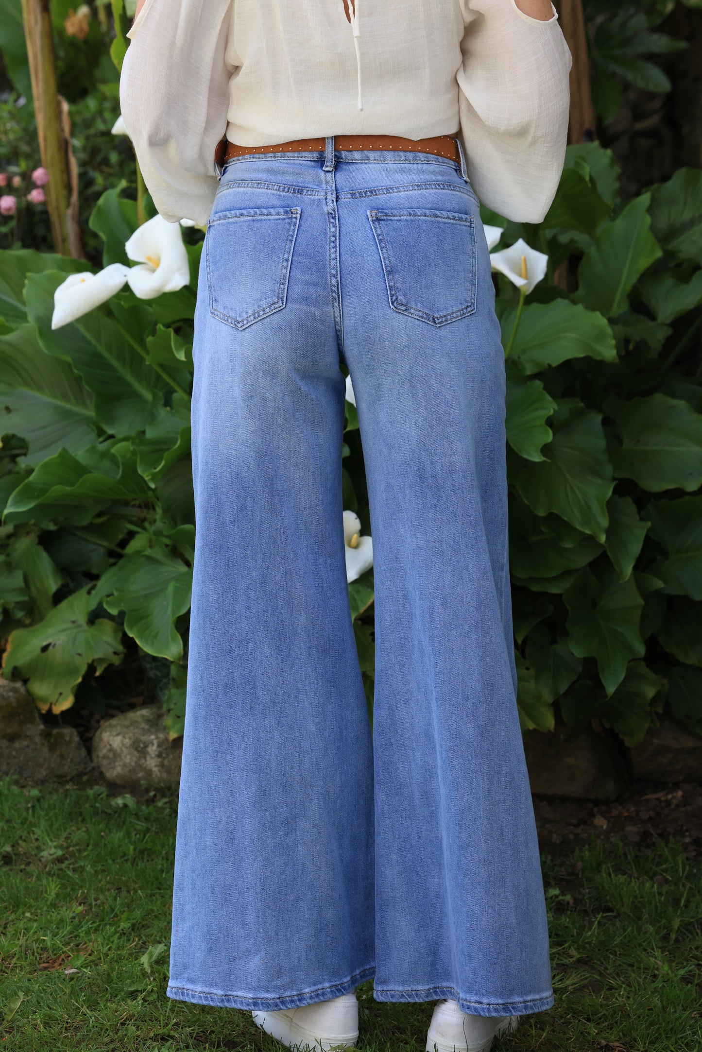Jean Bérénice - wide leg bleu