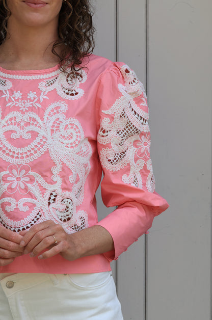 Blouse Paloma - douceur bonbon