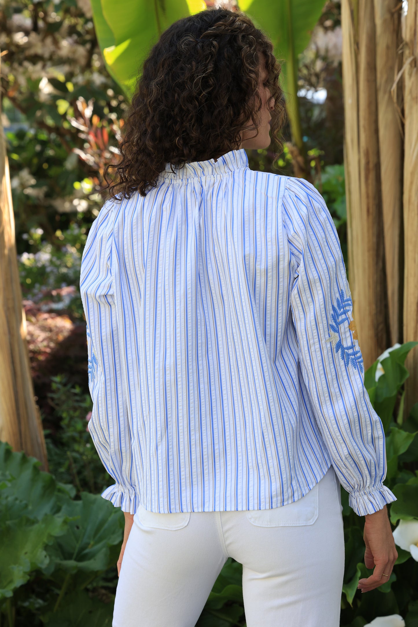 Blouse Coline - rayures bucolique