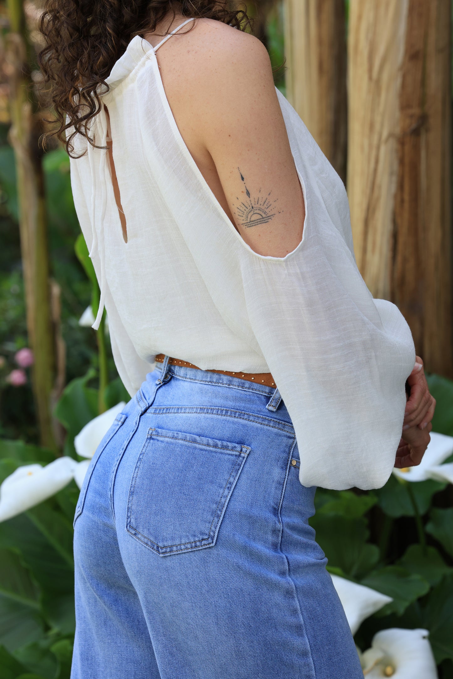 Jean Bérénice - wide leg bleu