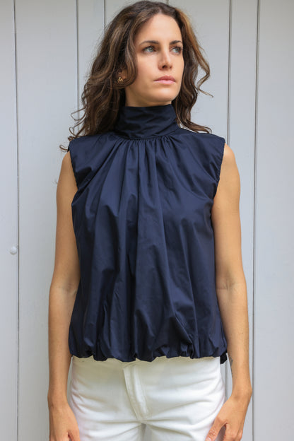 Blouse betty - bouffant marine