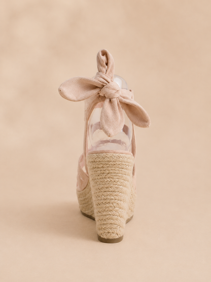 Espadrilles Manoan - Compensées nude
