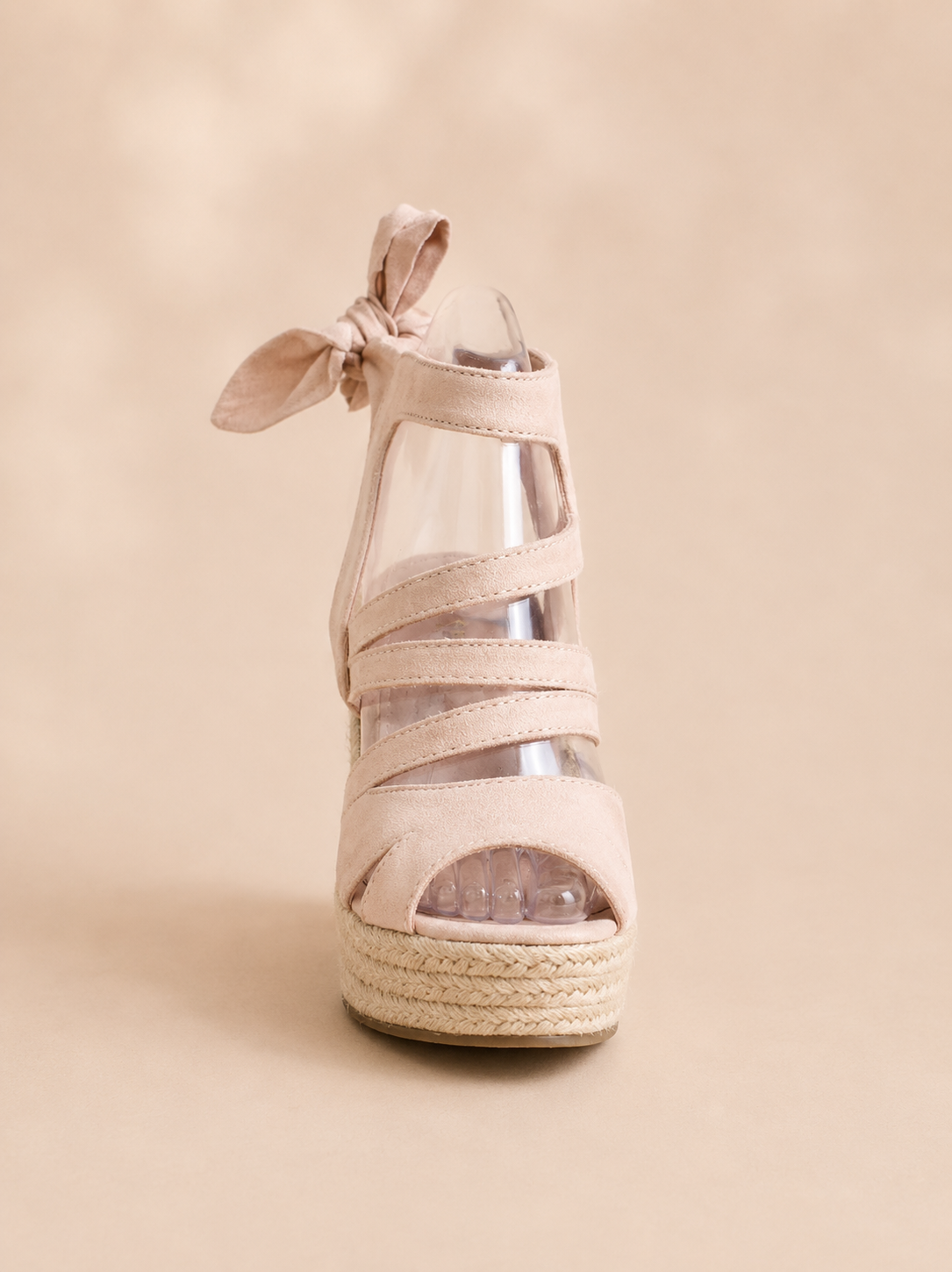 Espadrilles Manoan - Compensées nude