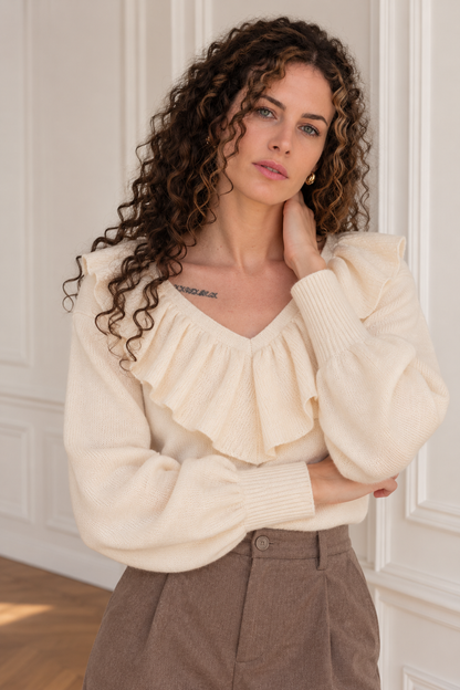Pull Suzanne - crème