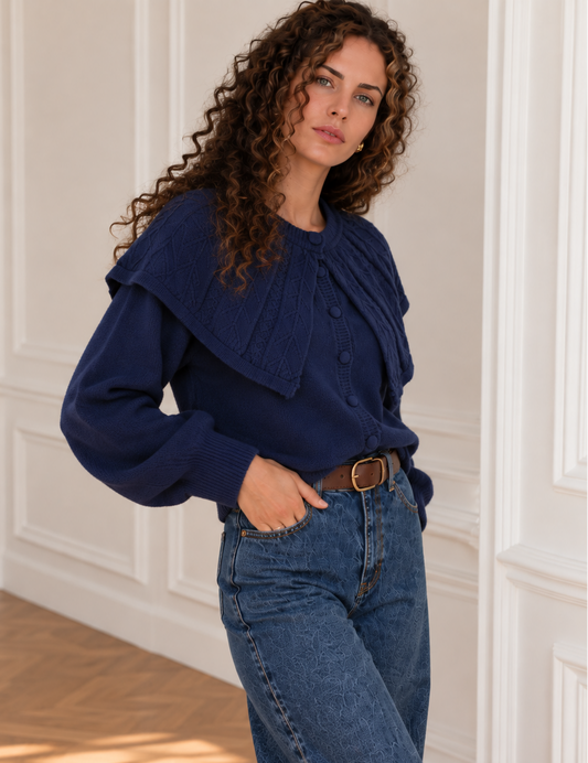 Gilet Mathilde - marine
