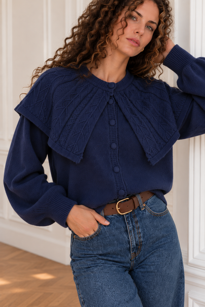 Gilet Mathilde - marine