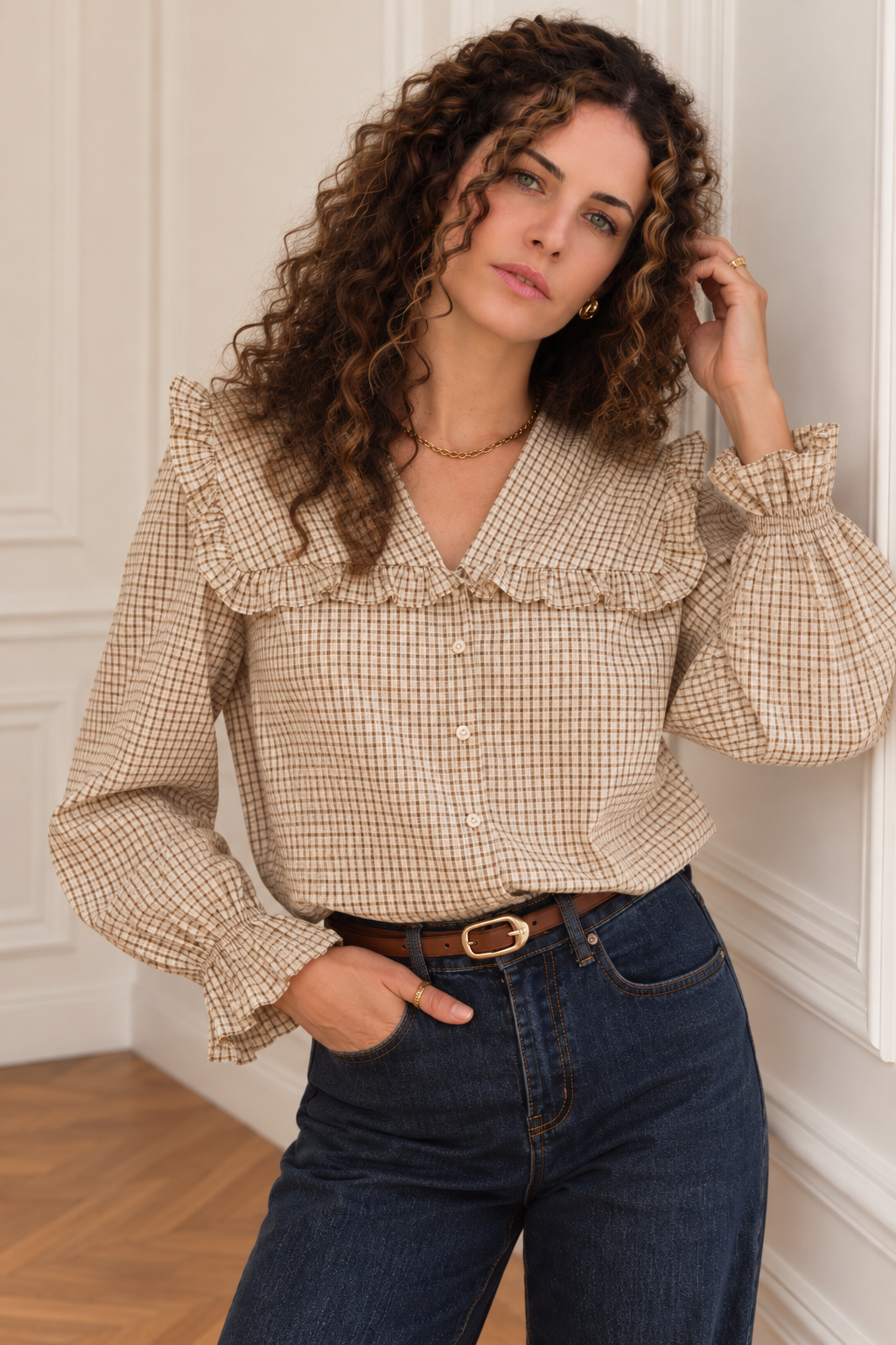 Blouse Mylène - beige