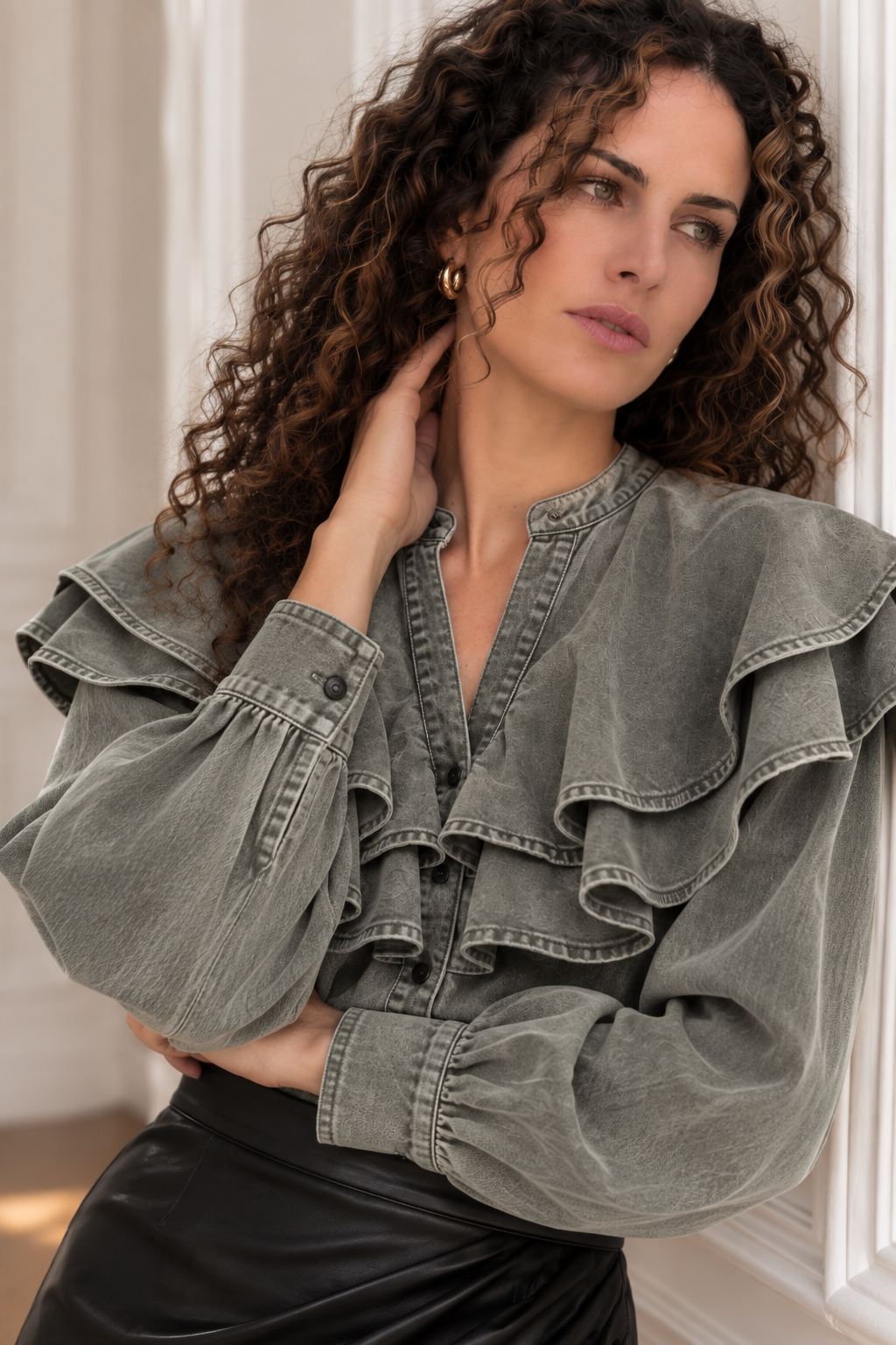 Blouse Mila - kaki