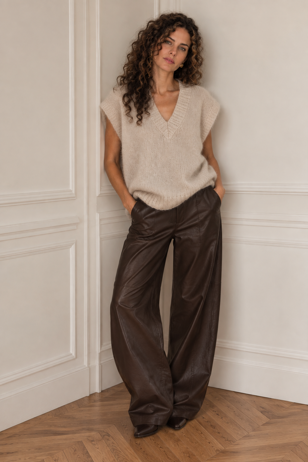 Pull Typhaine - kid mohair ivoire
