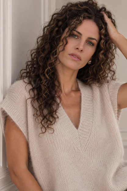 Pull Typhaine - kid mohair ivoire