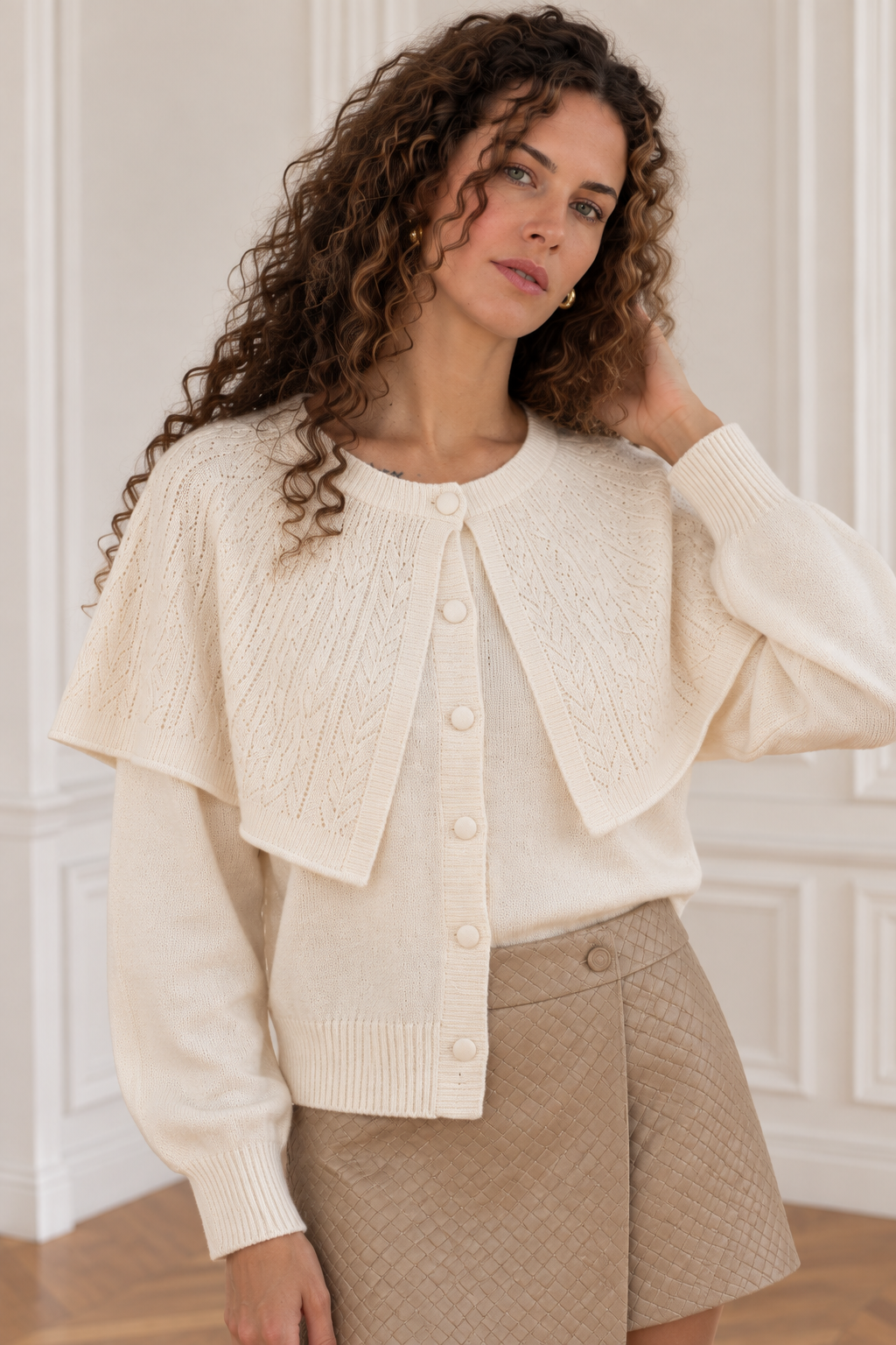 Gilet Mathilde - crème