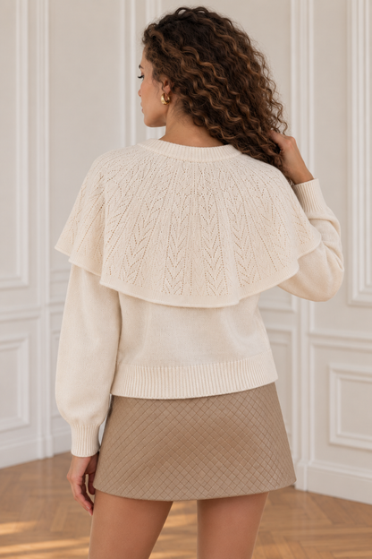 Gilet Mathilde - crème