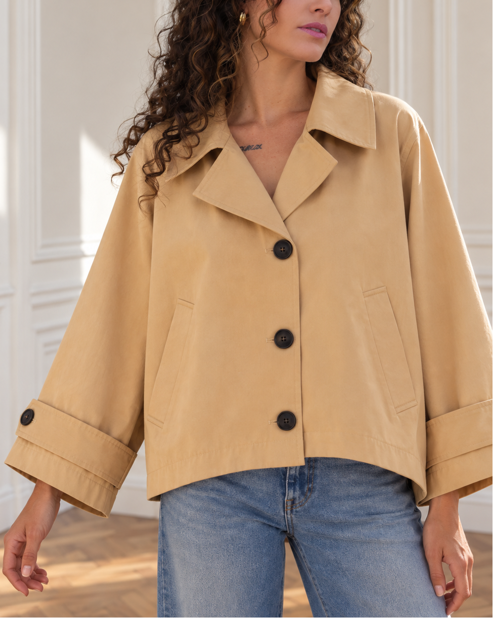 Veste Isia - camel