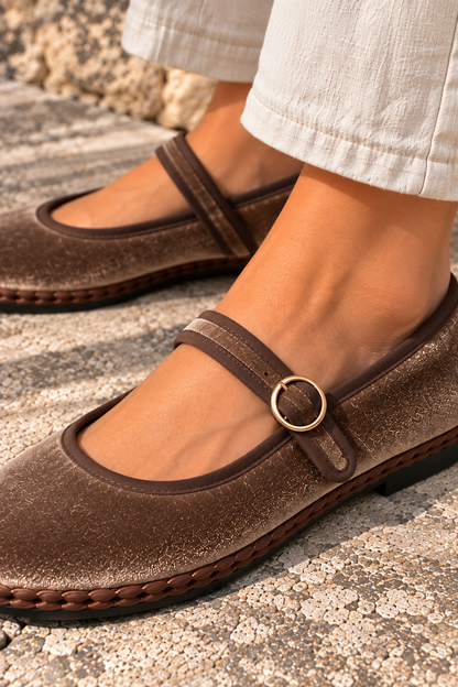Ballerines Mérédith - Taupe