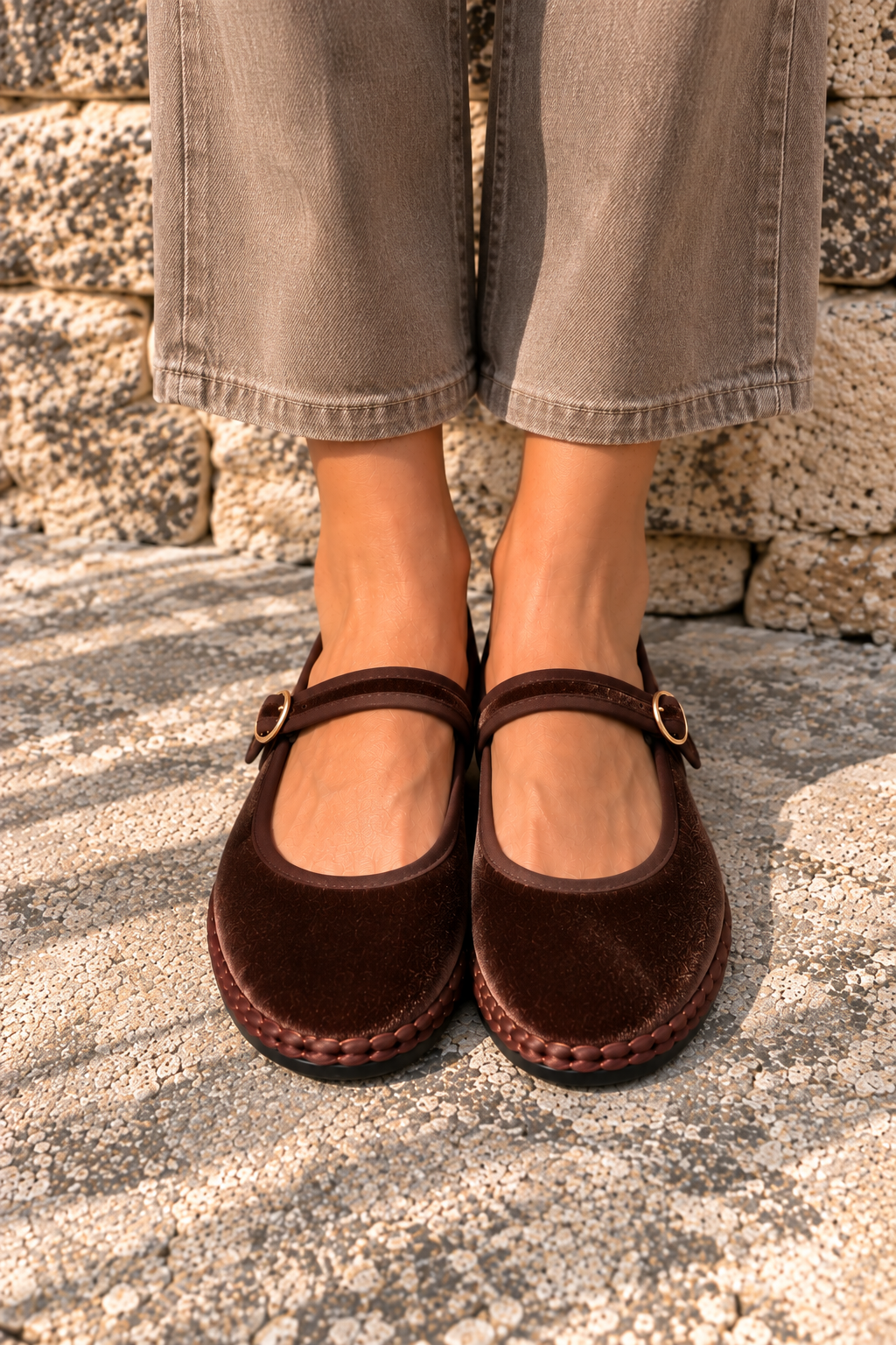 Ballerines Mérédith - Choco