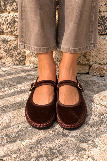 Ballerines Mérédith - Choco