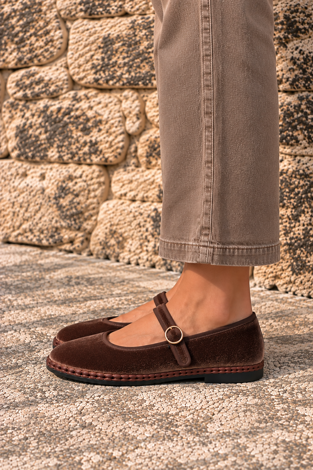 Ballerines Mérédith - Choco