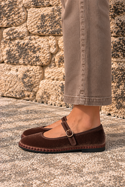 Ballerines Mérédith - Choco