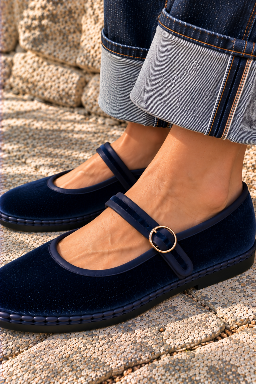 Ballerines Mérédith - Marine