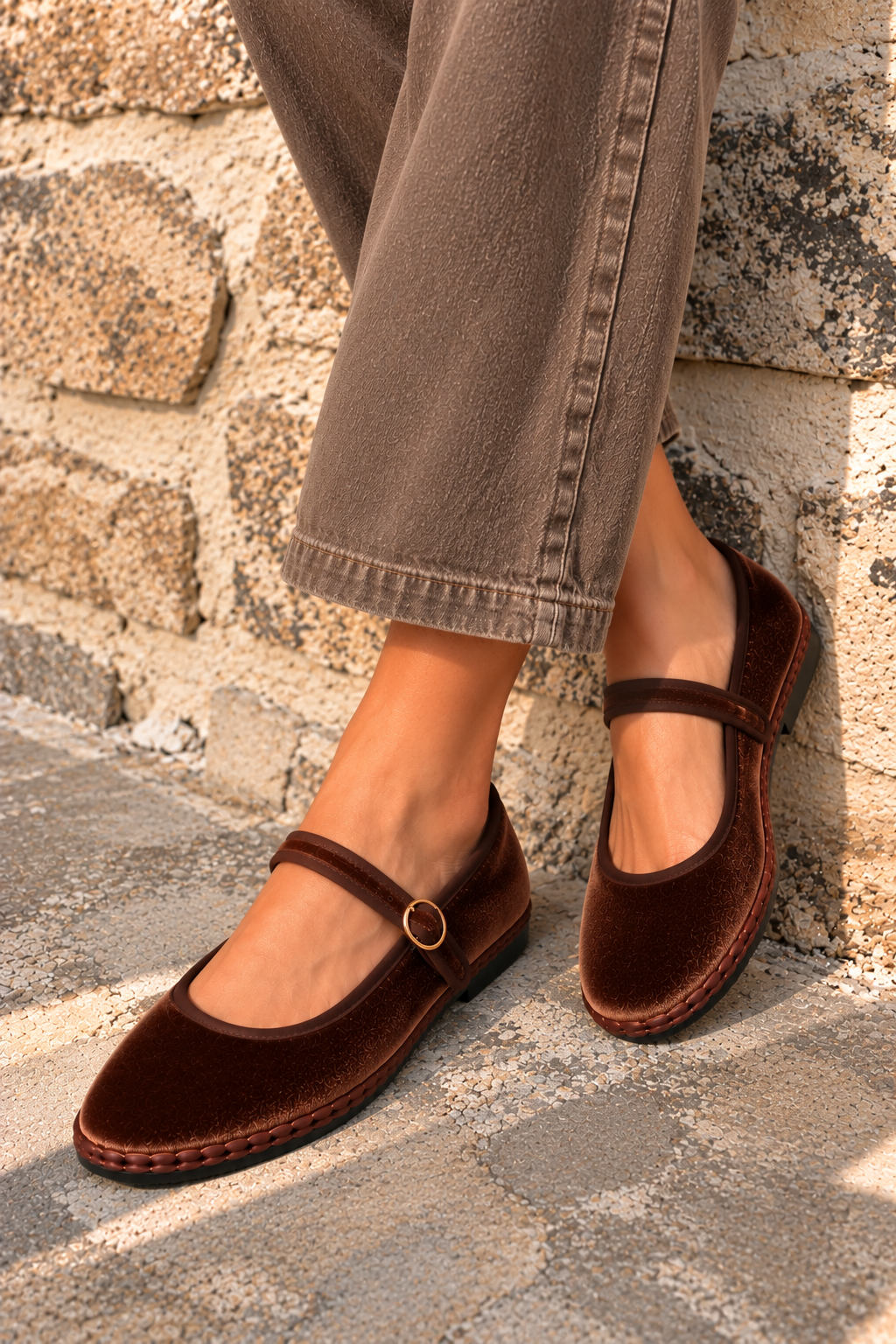 Ballerines Mérédith - Choco