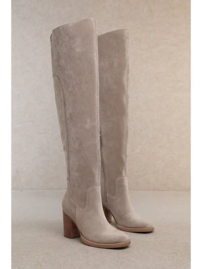 Bottes Fiona - Taupe clair