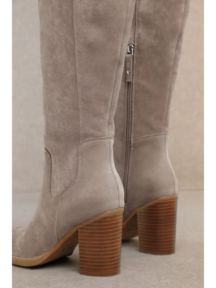 Bottes Fiona - Taupe clair