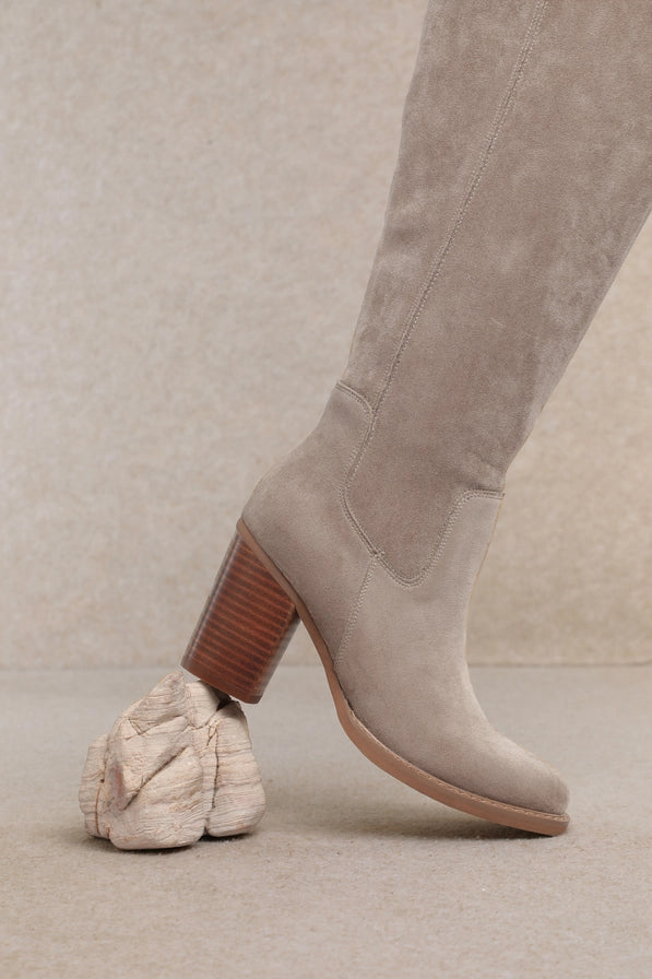 Bottes Fiona - Taupe clair