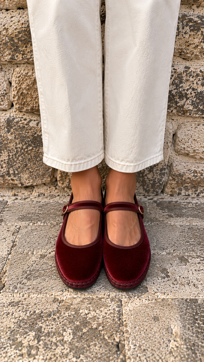 Ballerines Mérédith - Bordeaux